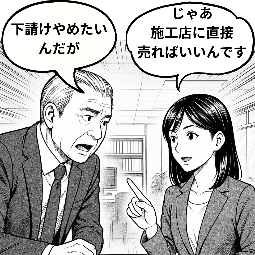 下請けやめたい